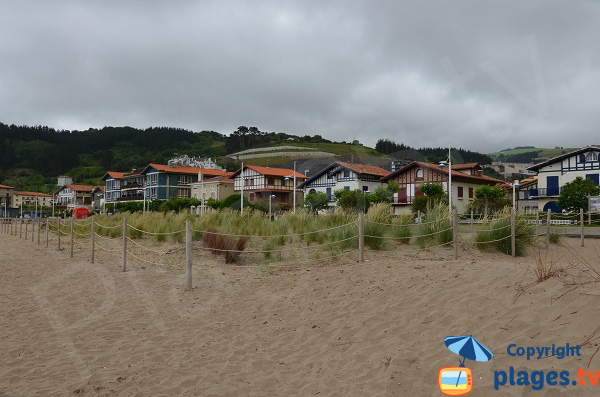 Villas basques autour de la plage de Deba - Espagne
